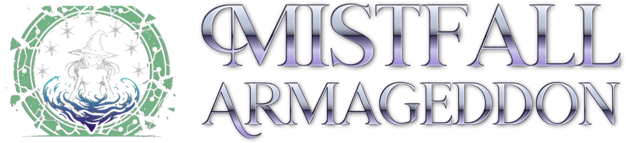 Mistfall: Armageddon logo